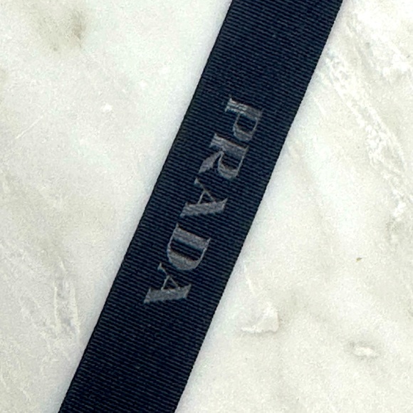 PRADA Navy Blue Gift Ribbon - Picture 1 of 6